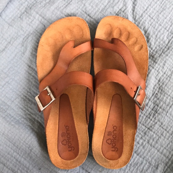 yokono leather sandals